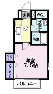 シャン・ド・ペシュの間取り画像