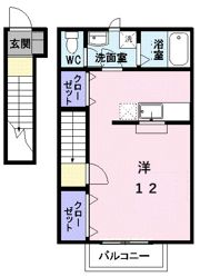 シャン・ド・ペシュの間取り画像