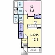 アンジェリカ Bの間取り画像