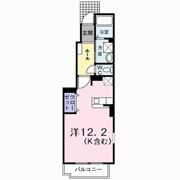 アンジェリカ Eの間取り画像
