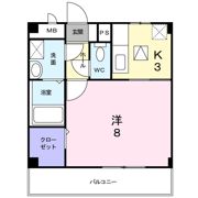 プロムナードⅡの間取り画像