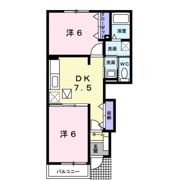 アガパンサスⅡの間取り画像