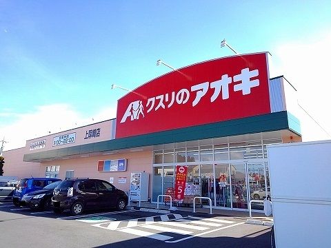 近くのクスリのアオキ上厚崎店まで350m（徒歩5分）