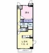 山王ハウス Eの間取り画像
