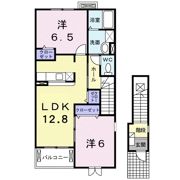 カメリアCの間取り画像
