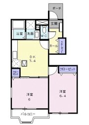 メゾン グラースの間取り画像