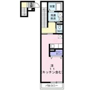 ウエスト・モンターニュBの間取り画像