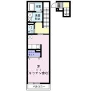 ウエスト・モンターニュBの間取り画像