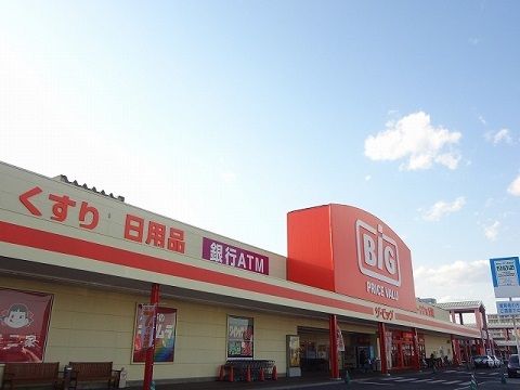 近くのザ・ビッグまで750m(徒歩10分)