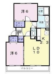 サニーイーストBの間取り画像
