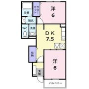 メゾン ソレイユB棟の間取り画像