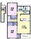 シャルマン E棟の間取り画像