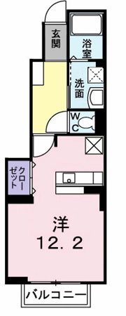 ハーベスト スクエア弐番館の間取り画像