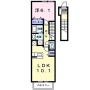 ハーベスト スクエア弐番館の間取り画像