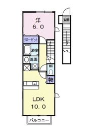 ブルーロビン Ⅱの間取り画像