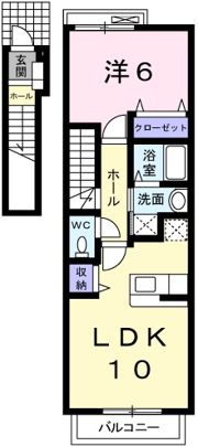 セントラル フィールドの間取り画像