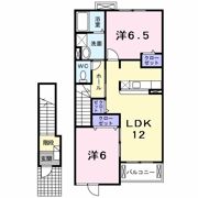 メゾンロアール Aの間取り画像