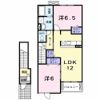 メゾンロアール Aの間取り画像