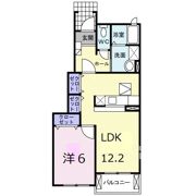 グランパーチェ Cの間取り画像