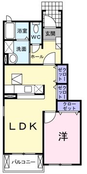 グランパーチェ Cの間取り画像