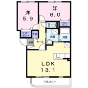 ヴィラ・ファイターの間取り画像