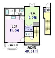 ラフィネの間取り画像