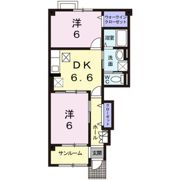 グランソレイユAの間取り画像