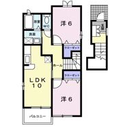 キャッスル夢広場 Aの間取り画像