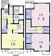 ココモ・プラッツの間取り画像