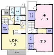 ヴェルデ・タキヤマの間取り画像