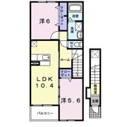 ヌーベルバーグBの間取り画像