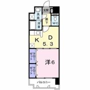 レジデンス小峯の間取り画像