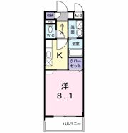 フリーデ K．I・1の間取り画像