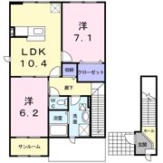 スプレンドルAの間取り画像