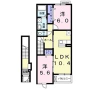 Casa・placido Ⅲの間取り画像