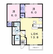 サンガーデンBの間取り画像