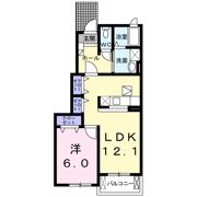 シイナハイツⅡの間取り画像