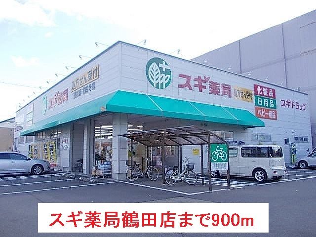 近くのドラッグストアまで900m（徒歩12分）