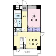クレッシェンドの間取り画像