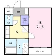 メゾン・ド・フルーレの間取り画像