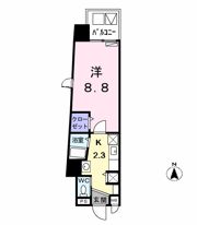 グランツ丸の内の間取り画像