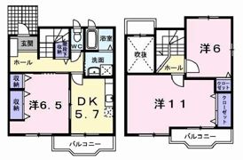 オプティミストBの間取り画像