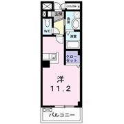 グリーンヒルズ大澤Bの間取り画像