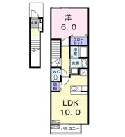 レジデンス・フジの間取り画像