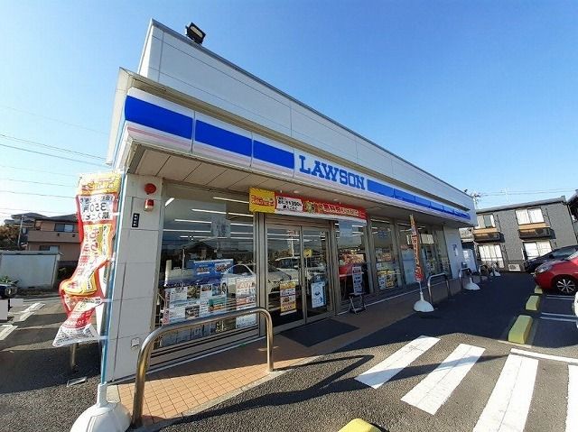 近くのローソン 松岡小学校前店まで500m(徒歩7分)