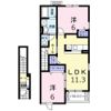 プリムローズ Aの間取り画像