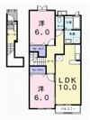 エスペランサ Aの間取り画像