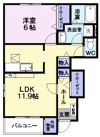 メゾン・さくら Bの間取り画像