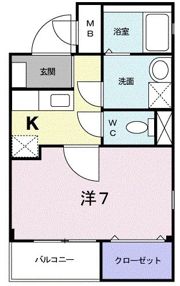 レジデンス赤坂の間取り画像