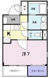 レジデンス赤坂の間取り画像
